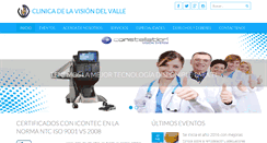 Desktop Screenshot of clinivisionvalle.com